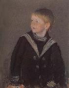 Boy wearing the mariner clothes